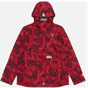 Aape A Bathing Ape Red Camo Jacket